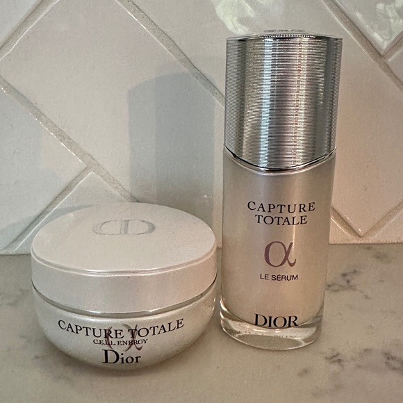 DIOR CAPTURE TOTALE Le Serum 1.7oz + Cell Energy Cream 1.7oz NEW!! - Picture 1 of 1